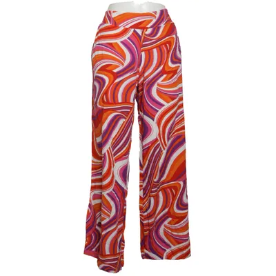 Palazzo broek (Oranje, Lila, Roze) van Lady Lol Paris Viscose