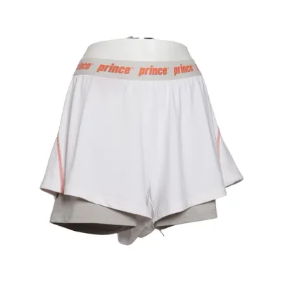 Jupe de sport (Blanc, Gris) de Prince Élasthane, Polyester