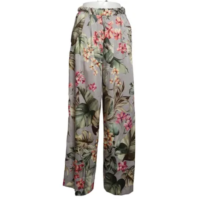 Palazzo pants (Gray, Multicolored) from Mango