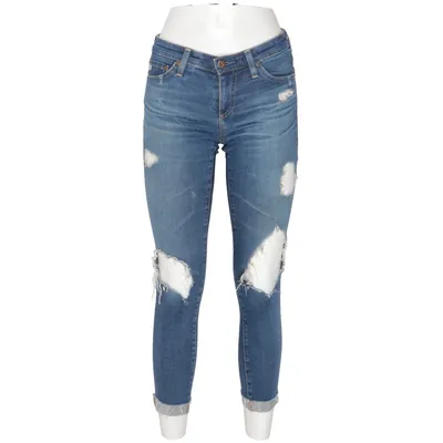 Jeans (Blå) från Ag-Ed Denim Bomull, Polyuretan