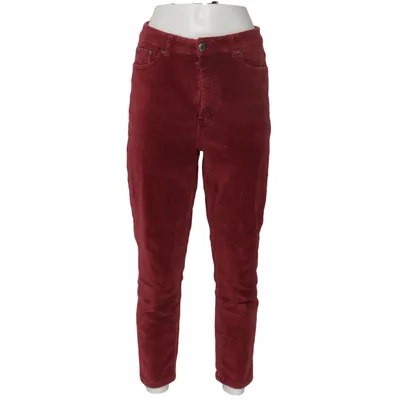 Corduroy pants (Red) from Boohoo Blue Cotton, Elastane