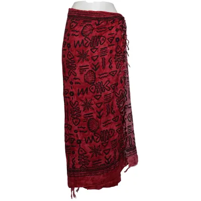 Sarong (Röd, Svart)