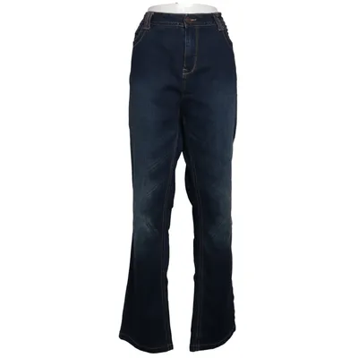 Jeans (Blå) från Denim Identity by Zizzi Bomull, Elastan, Polyester