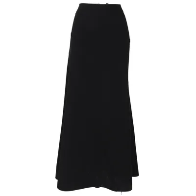 Långkjol (Svart) från Evans Polyester