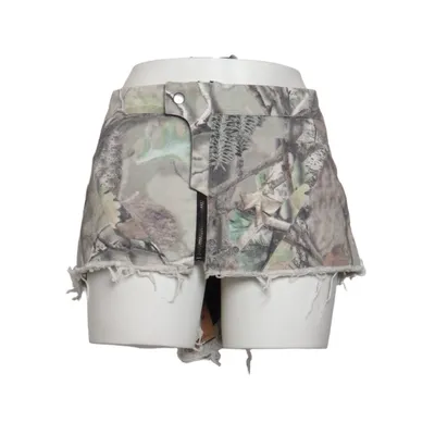 Denim skirt (Brown, Green, Beige) from Namilia