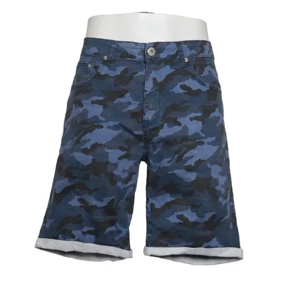Shorts (Blue, Black) from Liquor N Poker Cotton, Elastane