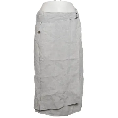 Wrap skirt (Gray) from Purdey Cotton, Linen