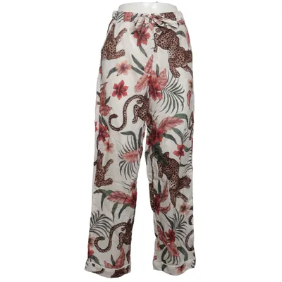 Pantalon de pyjama (Blanc, Multicolore) de Desmond & Dempsey Coton biologique