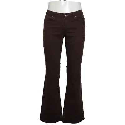 Jean (Marron) de Bershka Coton, Élasthane
