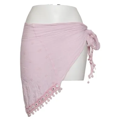 Strandnederdel (Pink) fra Tredy Viscose