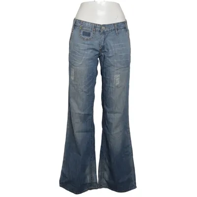 Spijkerbroek (Blauw) van Herrlicher Katoen, Elastaan