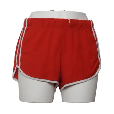 Träningsshorts (Röd, Vit) från Topshop Bomull, Polyester