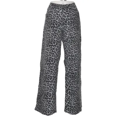Palazzo pants (Gray) Cotton, Elastane