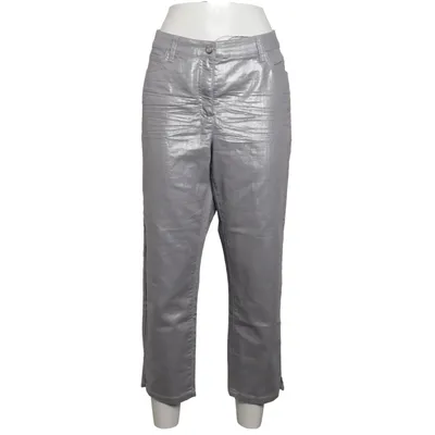 Jeans (Silverfärgad) från Canda Premium Bomull, Elastan, Polyester