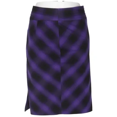 Pennkjol (Lila, Svart) från The Limited Elastan, Polyester, Viskos