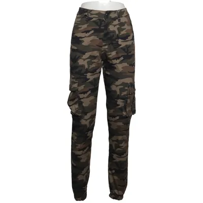 Cargo broek (Groen, Bruin, Zwart) van Madlady Katoen, Elastaan