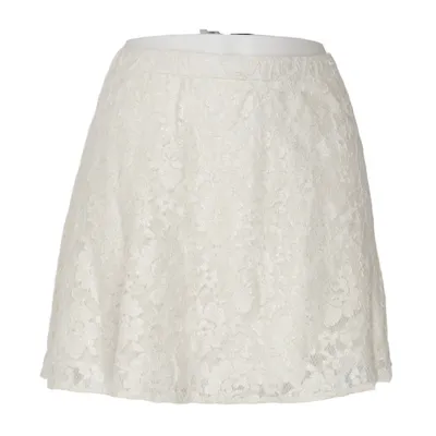 Rok (Beige) van Abercrombie & Fitch Katoen, Polyamide, Viscose