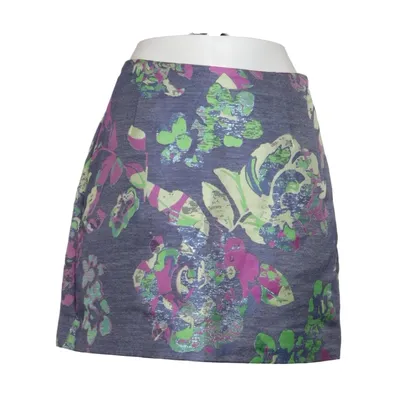 Skirt (Blue, Multicolored) from CKS Cotton, Polyester, Viscose