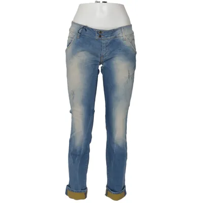 Jeans (Blå) fra Met Bomuld, Elastan