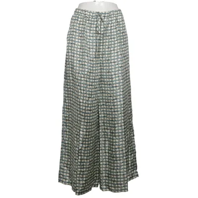 Pyjamasbyxor (Vit, Blå, Gul) från MaxMara Silke
