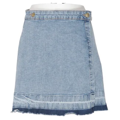 Jeanskjol (Blå) från Culture Bomull, Elastan