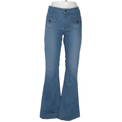 Jeans (Blå) fra Comptoir des Cotonniers Bomuld, Elastan, Læder