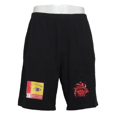 Short de jogging (Noir, Multicolore) de Proact Coton