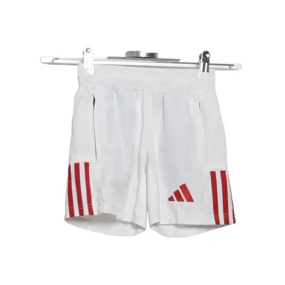 Sports shorts (White, Red) from Adidas Recycled polyester