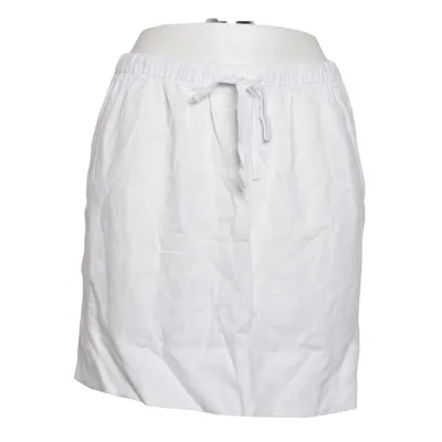 Skirt (White) from H&M Viscose, Linen, Cotton
