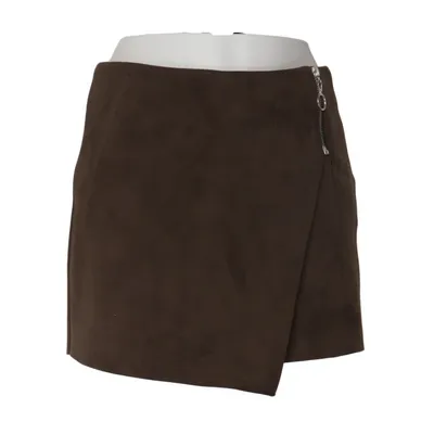 Skort (Brun) från Zara Basic Elastan, Polyester