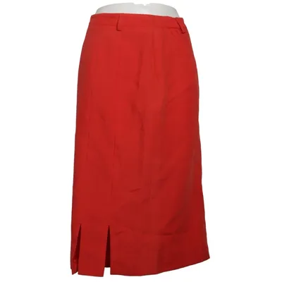Rok (Rood) van Hammer Acetaat, Linnen, Polyester