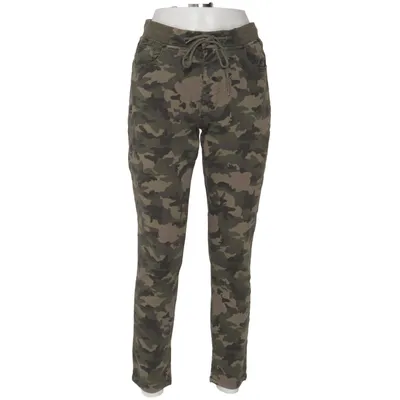 Joggers (Green, Brown) from Denim Cotton, Elastane, Polyester