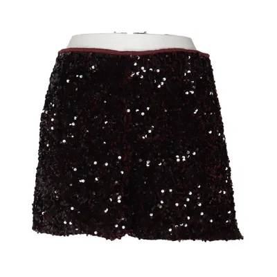 Shorts (Röd, Silverfärgad, Svart) från Mango Polyester