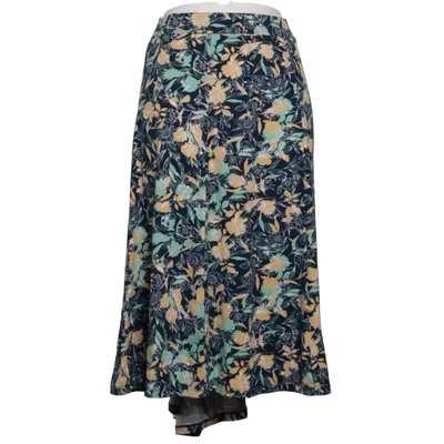Jupe (Bleu, Multicolore) de Damart Élasthane, Polyester