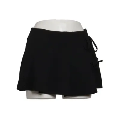 Skort (Black) from Bershka Cotton, Elastane, Viscose