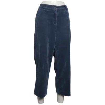 Corduroy pants (Blue) from Marie Lund Elastane, Polyamide, Polyester