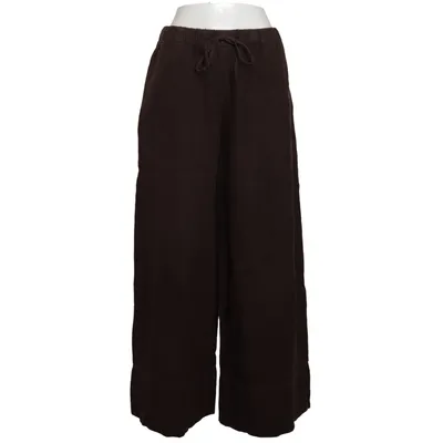Palazzo pants (Black) from Massimo Dutti Linen