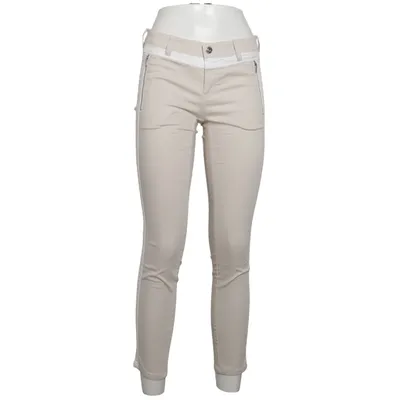 Chino (Beige, Blanc) de Rosner Coton, Élasthane, Polyester