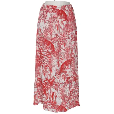 Jupe longue (Rouge, Blanc) de Va Bene Viscose