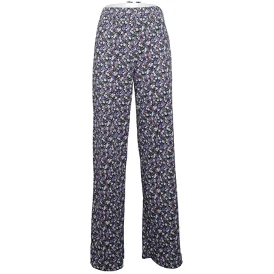 Pantalon patte d'éléphant (Violet, Rose, Blanc) de Pink Woman Élasthane, Polyester
