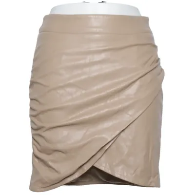 Skirt (Beige) from Selma Omari x Na-KD Polyester, Polyurethane