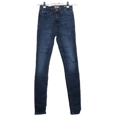 Jean (Bleu) de ONLY Blue Denim Coton, Élasthane