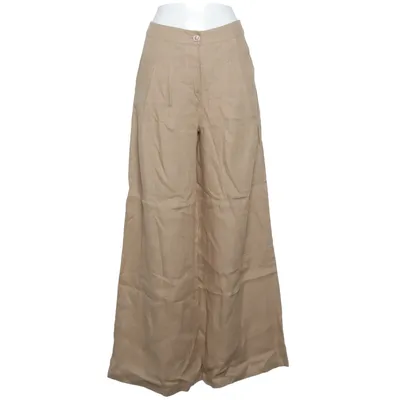 Palazzobukser (Beige) fra Haris Cotton Linned