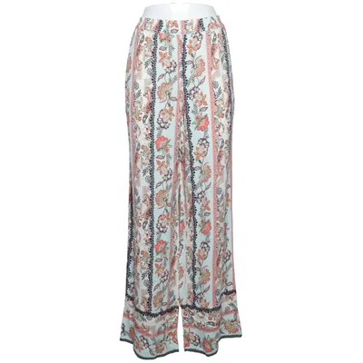 Palazzo pants (Blue, Multicolored) from Zero Viscose