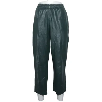 Pants (Green) from Pinko Cotton, Leather