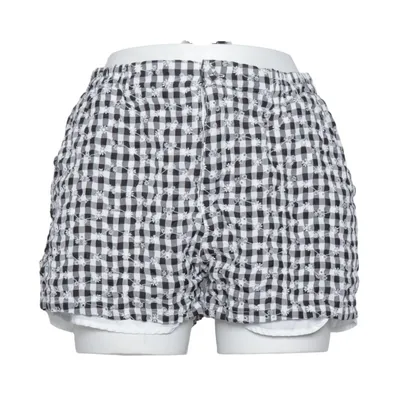Shorts (Black, White) from By Clara Polyester