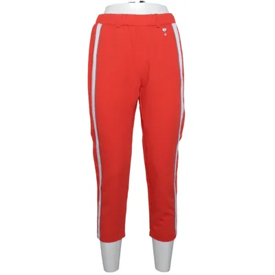 Joggers (Red, White) from R jeans Elastane, Polyester, Viscose