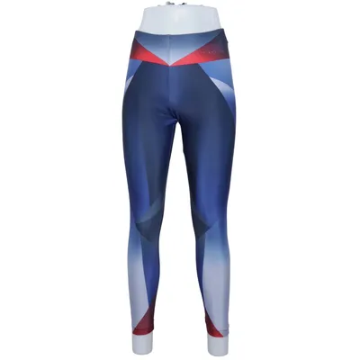 Träningstights (Blå, Röd, Flerfärgad) från Oysho Fitness Elastan, Polyester