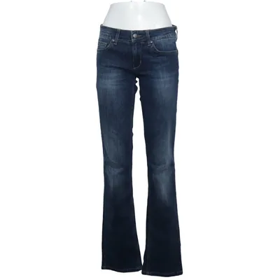 Jean (Bleu) de Liu Jo Jeans Coton, Élasthane, Cuir, Polyester
