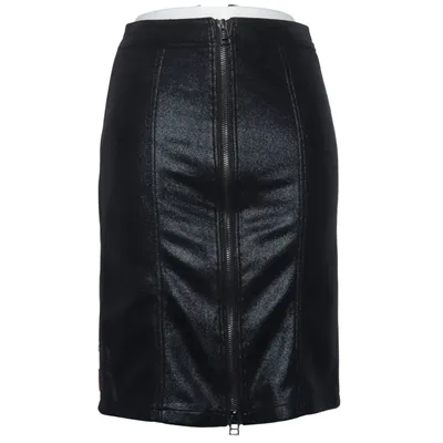 Lackrock (Schwarz) von Queen of Darkness
